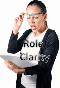 role clarity - vital for performance