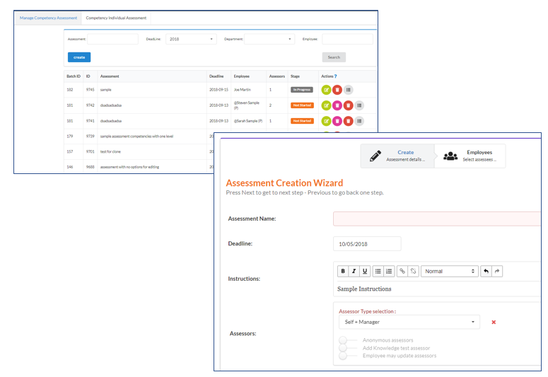 manage_assessments manage clinical competency assessments