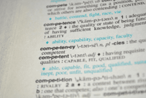 competency definitions