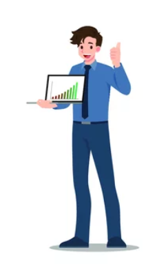 salesperson selling AI