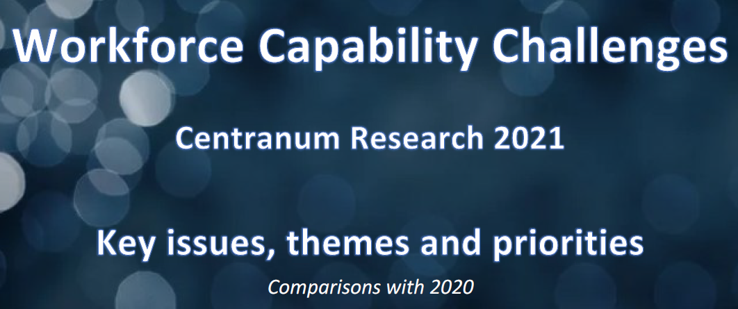 Workforce Capability Challenges update
